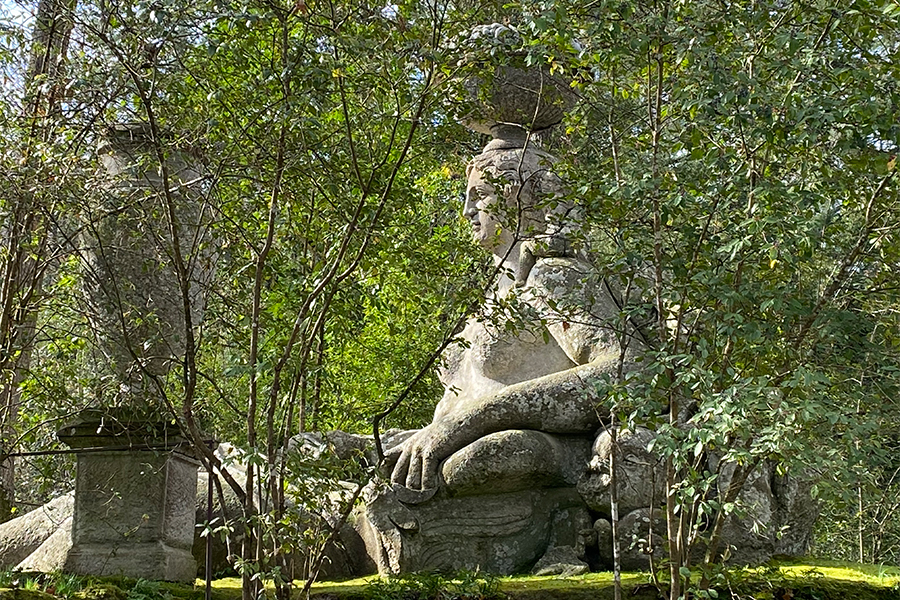 artinvistaguideviterbo.com Il Sacro Bosco di Bomarzo. Maddalena Marton Guida Turistica