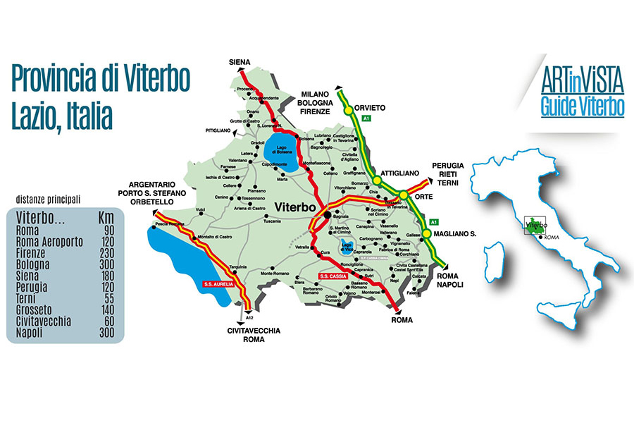 artinvistaguideviterbo.com Maddalena Marton Guida Turistica